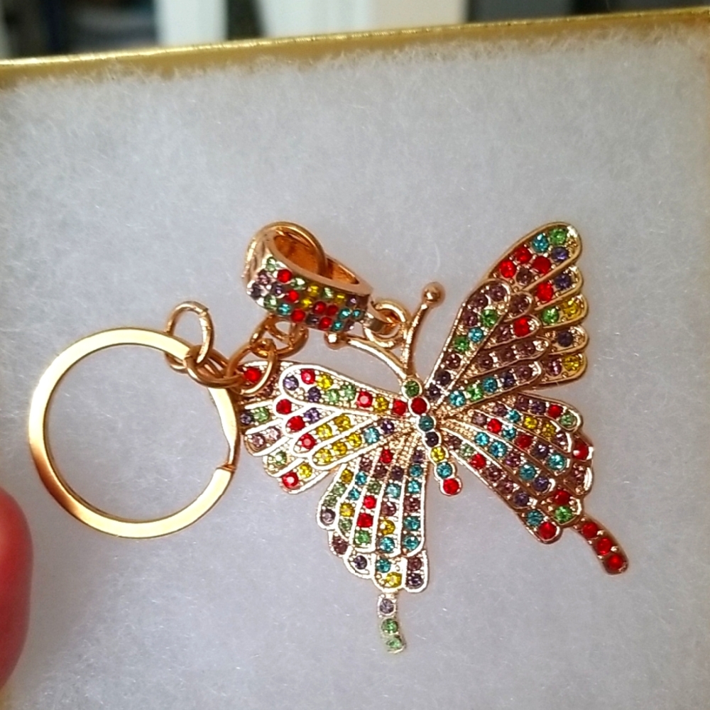 Butterfly Keychain.